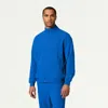 Jaanuu 6-pocket Classic Scrub Jacket In Blue