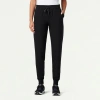Jaanuu 6-pocket Slim Mid-rise Scrub Jogger In Black