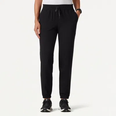 Jaanuu 7-pocket Skinny Scrub Jogger In Black