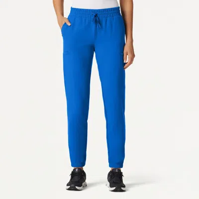Jaanuu 7-pocket Skinny Scrub Jogger In Blue