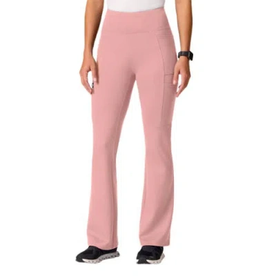 Jaanuu Yoga Scrub Pant In Pink