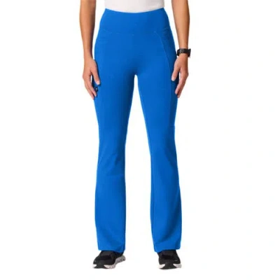 Jaanuu Yoga Scrub Pant In Blue