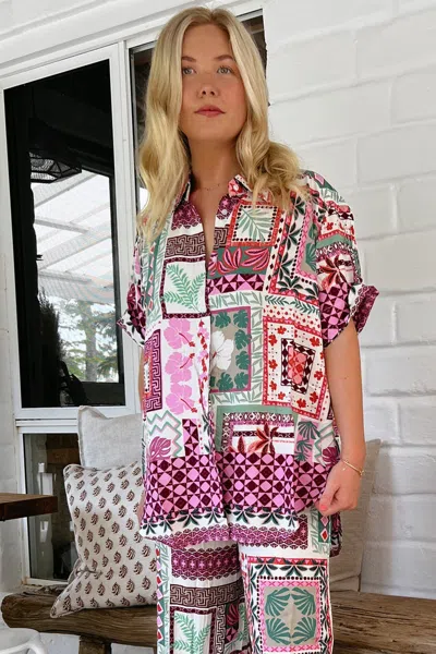 Jaase Aelia Print Lola Shirt