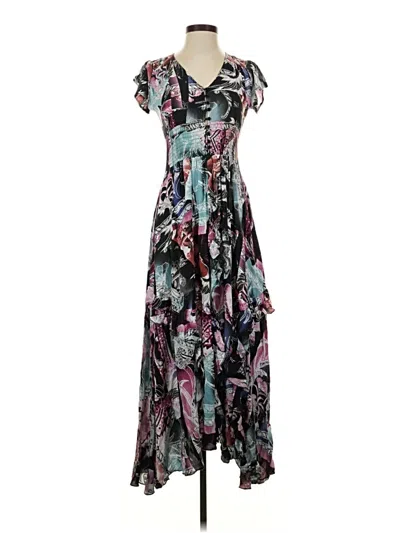 Pre-owned Jaase Casual Dress In Black