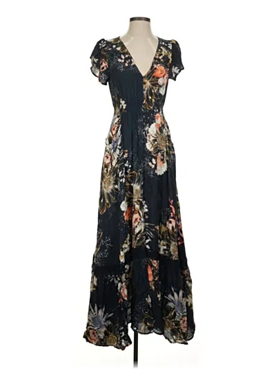 Pre-owned Jaase Casual Dress In Black