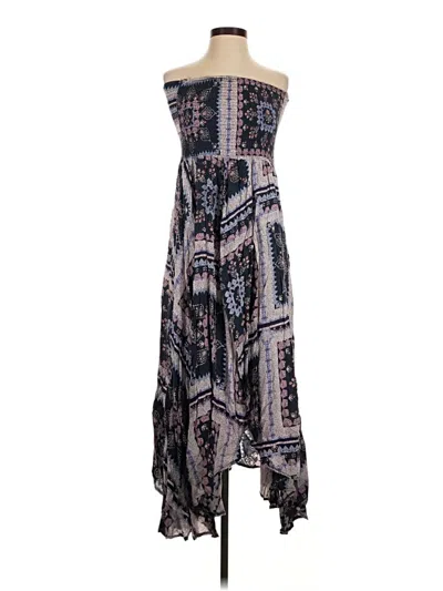 Pre-owned Jaase Casual Dress In Blue