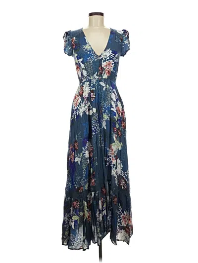 Pre-owned Jaase Casual Dress In Blue