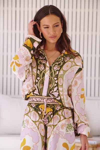 Jaase Dekota Print Amber Shirt