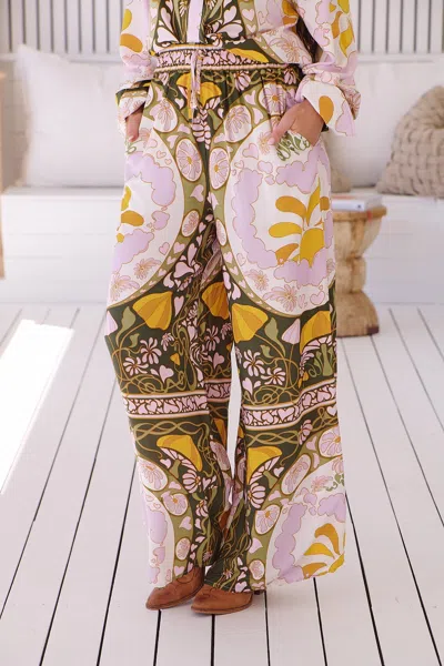 Jaase Dekota Print Rocky Pant