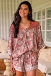 Jaase Indah Print Brydie Shorts