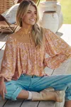 Jaase Ivey Print Florence Blouse