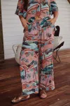 Jaase Lakeside Serenity Print Cici Pant