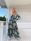 Jaase Mahala Print Florin Indie Maxi Dress
