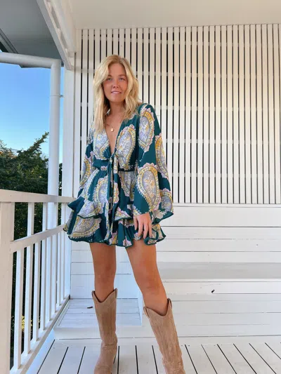 Jaase Mahala Print Florin Mini Dress