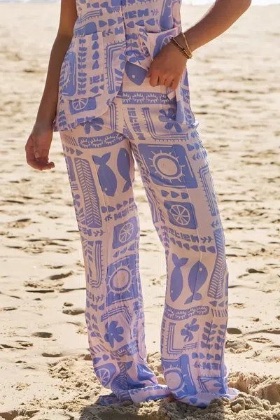 Jaase Mai Tai Print Blake Pants