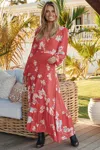 Jaase Priscilla Print Pippie Maxi Dress