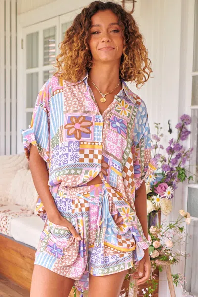 Jaase Sweet Illusions Print Lauryn Shorts