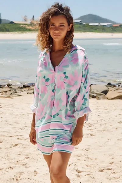 Jaase Voyage Print Claudia Blouse