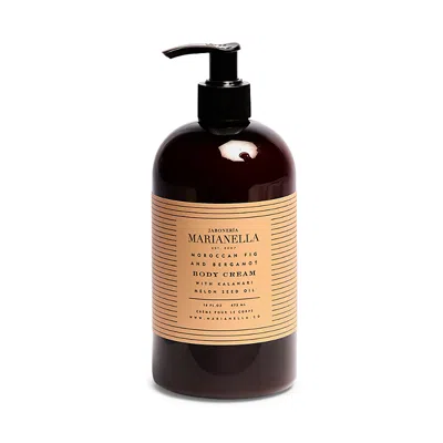 Jaboneria Marianella Moroccan Fig & Bergamot Body Cream 16 Oz.