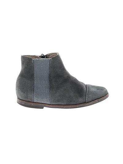 Pre-owned Jacadi Kids' Ankle Boots In Gray