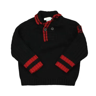 Pre-owned Jacadi Kids' Boys Blue Red Sweater