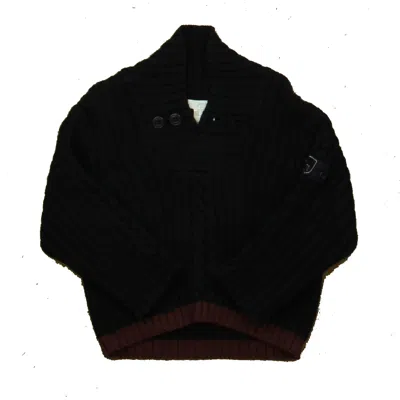 Jacadi Kids' Boys Navy Brown Sweater In Black
