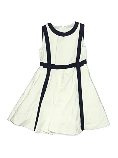 Pre-owned Jacadi Kids' Dress In Ivory