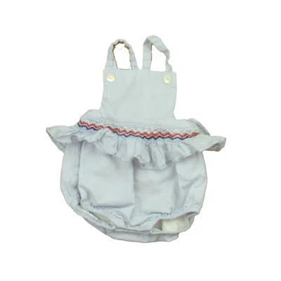 Pre-owned Jacadi Kids' Girls Blue Romper