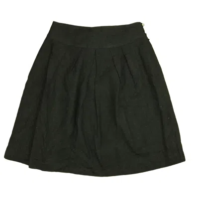 Pre-owned Jacadi Kids' Girls Charcoal Skirt In Grey