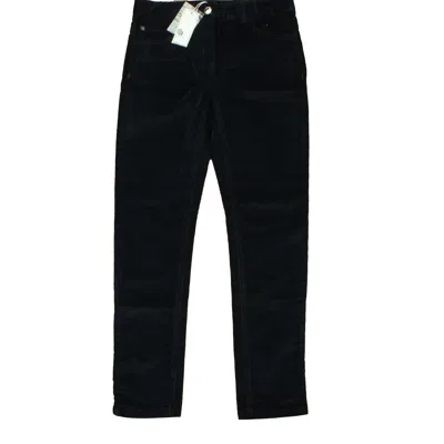 Jacadi Kids' Girls Dark Blue Corduroy Pants