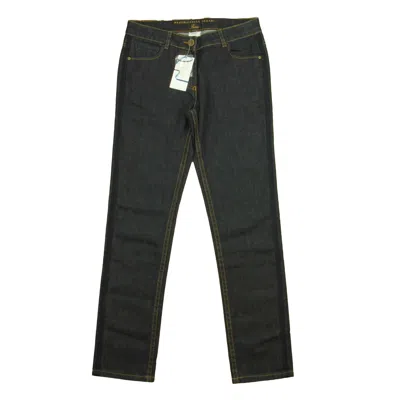 Pre-owned Jacadi Kids' Girls Dark Blue Jeans