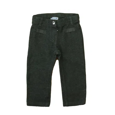 Jacadi Kids' Girls Gray Jeggings In Green