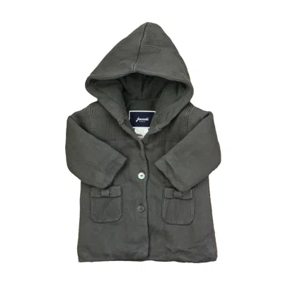 Pre-owned Jacadi Kids' Girls Grey Cardigan