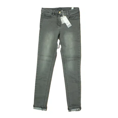 Pre-owned Jacadi Kids' Girls Grey Skinny Jeans