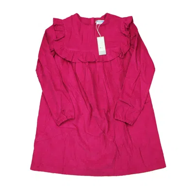Jacadi Kids' Girls Magenta Dress In Pink