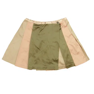Pre-owned Jacadi Kids' Girls Pink Taupe Skirt