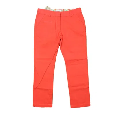 Jacadi Kids' Girls Red Pants In Orange