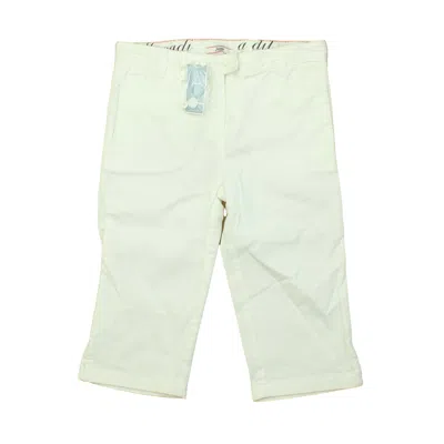 Pre-owned Jacadi Kids' Girls White Capri Pants