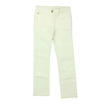 Pre-owned Jacadi Kids' Girls White Jeans