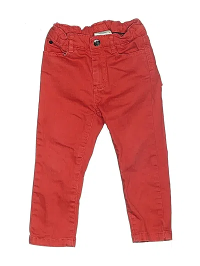 Pre-owned Jacadi Kids' Jeans In Red