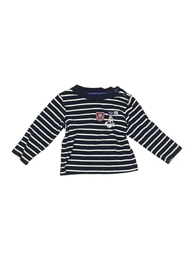 Pre-owned Jacadi Kids' Long Sleeve T-shirt In Blue