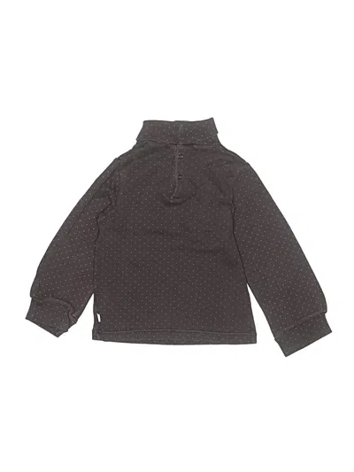 Pre-owned Jacadi Kids' Long Sleeve Turtleneck In Brown