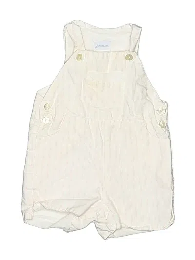 Pre-owned Jacadi Babies' Overalls In Ivory