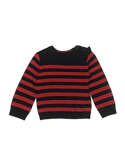 Pre-owned Jacadi Kids' Pullover Sweater In Red