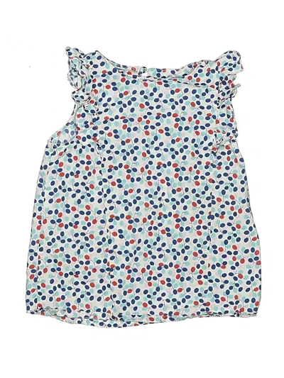 Pre-owned Jacadi Kids' Sleeveless Blouse In Blue