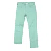 Jacadi Unisex Light Green Jeans In Blue