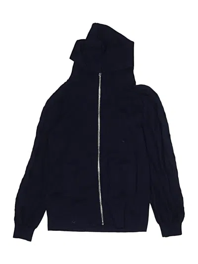 Pre-owned Jacadi Kids' Zip Up Hoodie In Blue