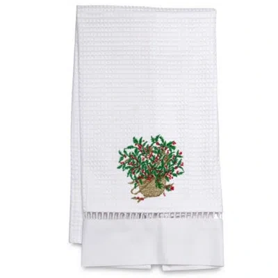 Jacaranda Living Holly Basket Hand Towel
