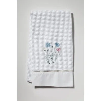 Jacaranda Living Wildflowers Topiary Trees 100% Cotton Hand Towel