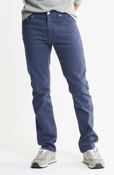 Jachs Brushed Bull Denim 5-pocket Jeans In Purple